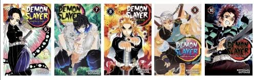 Demon Slayer Vol. 11-15 Bundle Set (5 Book Collection): Koyoharu